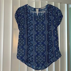 Blue blouse